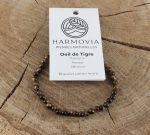 Bracelet Oeil de Tigre perles 4mm